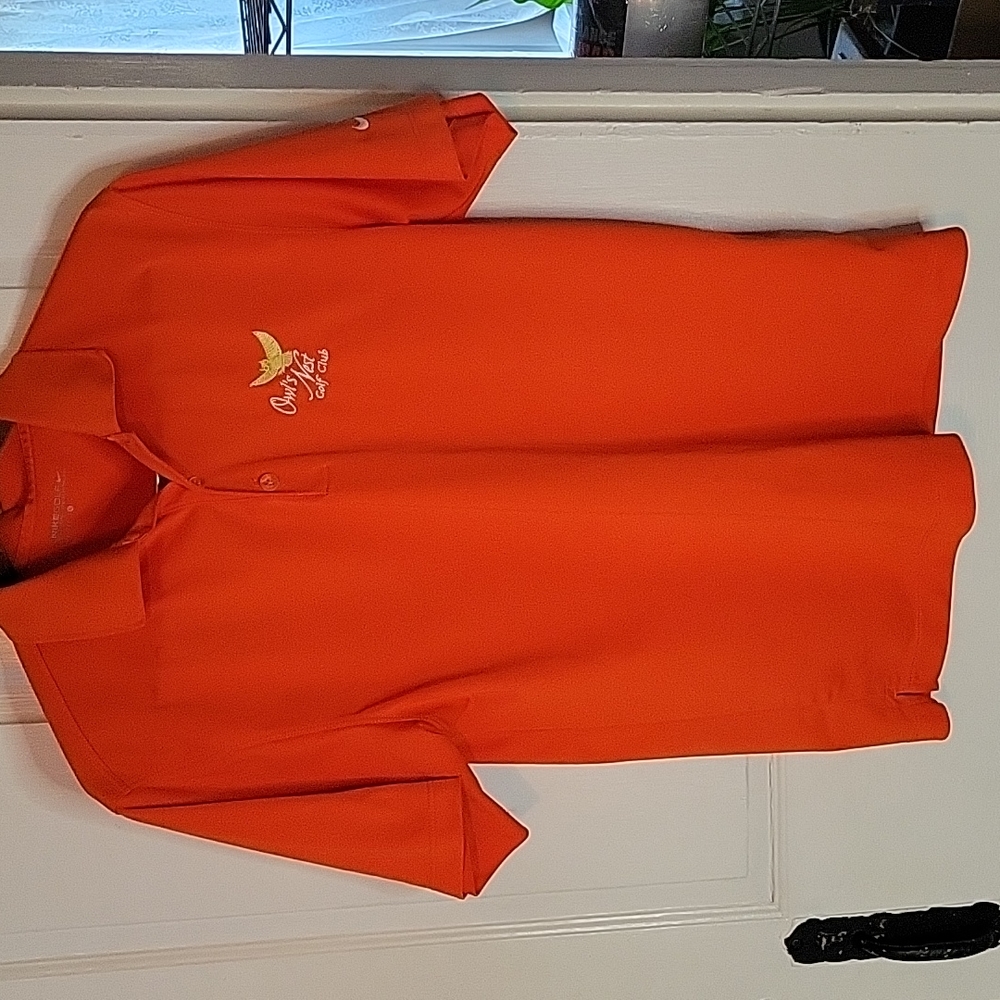 Nike Golf DriFit Collared Polo Shirt - Owl's Nest Golf Club -Size S